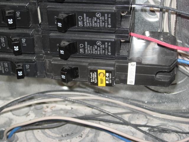 AFCI protection - Arc Fault Circuit Interrupter breaker - 2008 NEC requirements