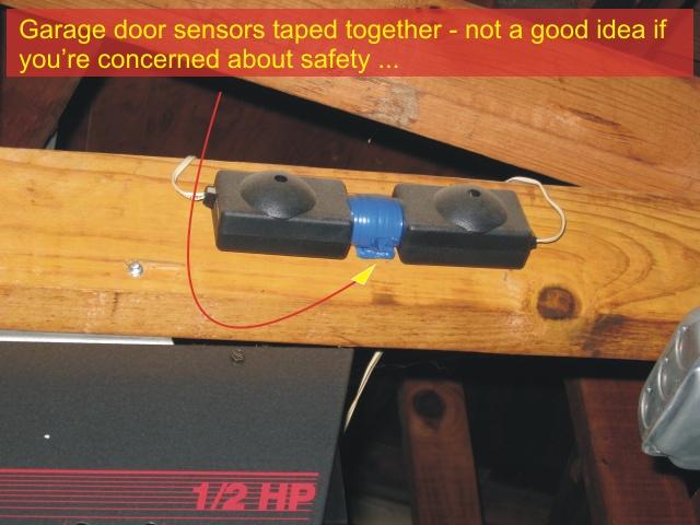 Garage Door Sensors | Overhead Door Opener Sensor ... garage door on wiring diagram 