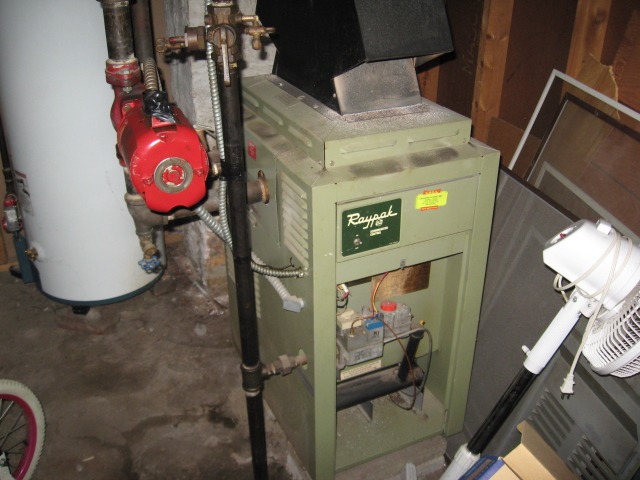 Hot water heating maintenance - circulating hot water boiler