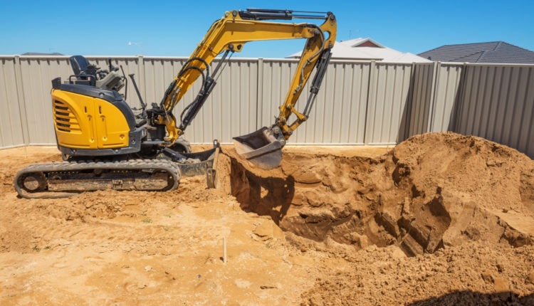 how deep to dig with excavator