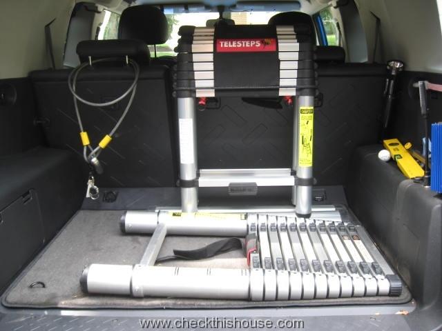 Telescoping ladder comprehensive review - Looks good in my trunk