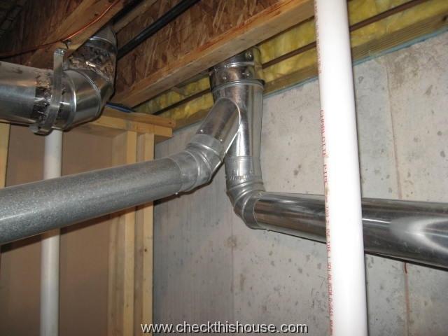 Flexible, aluminum connector used as a water heater vent pipe is not permitted