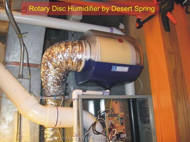 Rotary Disc Humidifier after installation 2